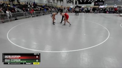 157 lbs Cons. Round 5 - Jacob Goodwin, Maize Wrestling Club vs Noah O`Connor, Natural Athlete Wrestling Club