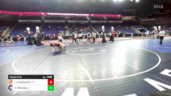 190 lbs Round Of 16 - Justin Duhancik, Stratford vs Xavier Moreau, Central Catholic