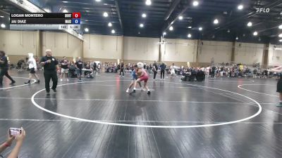 113 lbs Quarterfinal - Logan Montero, Southwest Eagles vs Jai Diaz, Maximum Performance