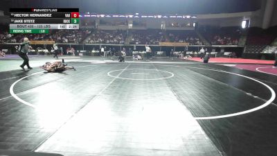 125 lbs Consi Of 32 #2 - Hector Hernandez, Vanguard vs Jake Stetz, Slippery Rock