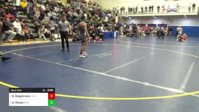 127 lbs Consy 6 - Sebastian Degennaro, Jensen Beach-FL vs Greyson Music, Bishop McDevitt