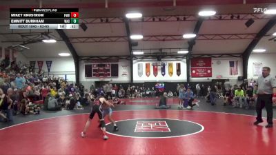 63-65 lbs Semifinal - Emmitt Burnham, WACO vs Mikey Knustrom, Fort Madison Wrestling