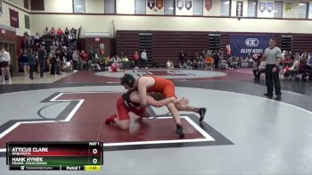 190 lbs Round 3 - Atticus Clark, Maquoketa vs Hank Hynek, Prairie, Cedar Rapids