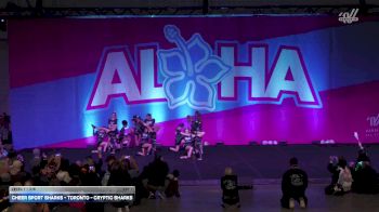 Cheer Sport Sharks - Toronto - Cryptic Sharks [2025 L1 - U16 Day 1] 2025 Aloha Toronto Showdown