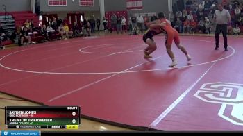 157 lbs Finals (2 Team) - Jayden Jones, Ohio Northern vs Trenton Trierweiler, Adrian College