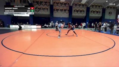 165 lbs Champ. Round 2 - Aiden Ryan, Noke Wrestling RTC vs Anthony Saget, Liberty