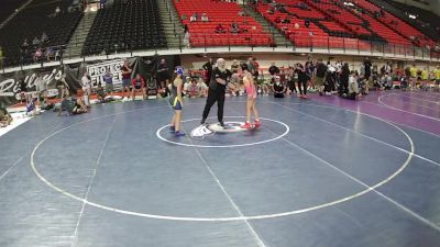 116 lbs Katara Lacrue, Colorado 14U Girls vs Kailey Graham, Alaska 14U Girls