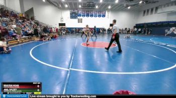 133 lbs Semifinal - Abel Halsey, Centennial Middle School vs Braydin Mohr, Laramie Middle School