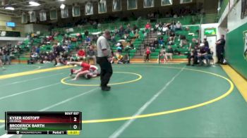 165 lbs Cons. Round 6 - Kyser Kostoff, COLERAIN vs Broderick Barth, FREMONT ROSS