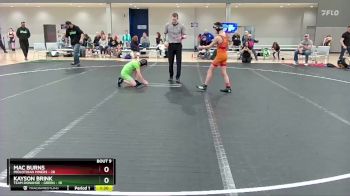 80 lbs Round 3 (6 Team) - Mac Burns, Midlothian Miners vs Kayson Brink, Team Donahoe - Green