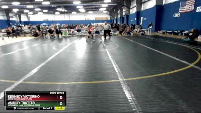 95 lbs Round 1 - Kennedy Victorino, Boise Youth Wrestling vs Aubrey Trotter, Mountain Man Wrestling Club