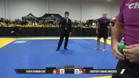 Christoph Edward Umscheid vs Thayer Stimson Case 2026 Pan IBJJF Jiu-Jitsu No-Gi Championship