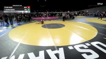3A Boys 132 lbs Cons. Round 2 - Jacob Bazzy, Willamina Boys vs Tyler Hoel, McLoughlin Boys