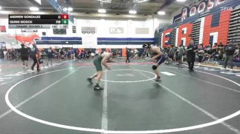 175 lbs Champ. Round 2 - Quinn Mosch, Poway vs Andrew Gonzalez, La Sierra