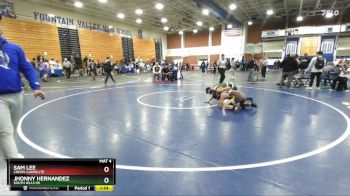 120 lbs Champ. Round 1 - Sam Lee, Crespi Carmelite vs Jhonny Hernandez, South Hills Hs