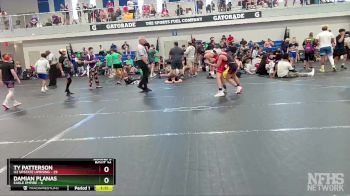 96 lbs Round 5 (6 Team) - Ty Patterson, U2 Upstate Uprising vs Damian Planas, Eagle Empire