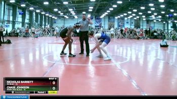 140 lbs Rd# 3 12:00pm Friday - Nicholas Barrett, PA Blue vs Chase Johnson, Maryland Black