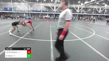 133 lbs Quarterfinal - Gable Strickland, Lock Haven University vs Micah Roes, Binghamton University