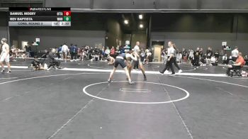 133 lbs Cons. Round 3 - Samuel Moery, Ottawa University vs Rev Baptista, Waldorf (Iowa)