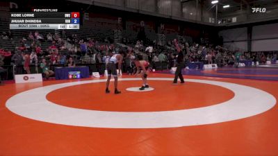55kg Cons. Round 3 - Kobe Lorne, Dinos Wrestling Club vs Jhujar Dhindsa, Matmen Wrestling Club