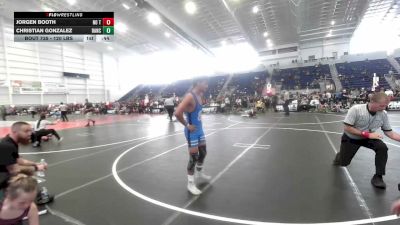 120 lbs Consi Of 8 #2 - Jorgen Booth, No Team vs Christian Gonzalez, Rancho Bernardo WC