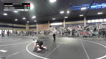 106 lbs Round Of 16 - Liam Carpio, Lawc/Chaminade vs Danil Litvinov, Savage House WC