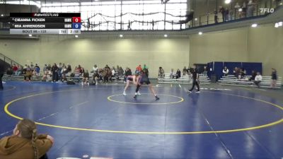 131 lbs Cons. Round 3 - Mia Ahrendsen, Hawkeye Community College vs Cieanna Ficken, Hawkeye Community College