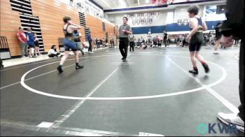 100-105 lbs Rr Rnd 2 - Kameron Mills, Piedmont Youth vs Hunter Brannon, Noble Takedown Club