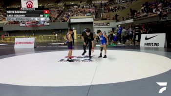 Intermediate Boys - 59 lbs 3rd Place Match - Royce Davidson vs Gage Gililland, Sacramento Wrestling Bears