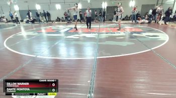 170 lbs Champ. Round 1 - Dillon Warner, Frenchtown vs Dante Montoya, Chiawana