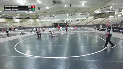 126 lbs 3rd Place - Brylan Rhodes, Greeneville High School vs Brodie Jaeckel, Station Camp High School