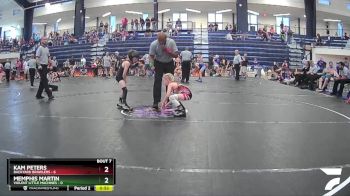 65 lbs Round 3 (6 Team) - Kolt Palmer, Backyard Brawlers vs Jaxon Martin, Violent Little Machines