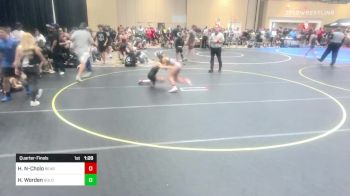 101 lbs Quarterfinal - Hannah Naccarati-Cholo, Bear WC vs Hailey Worden, Gold Rush Wr Ac