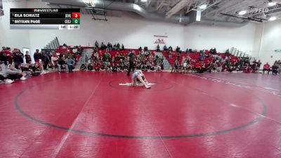 130 lbs Semifinal - Eila Schultz, Severance vs Shyann Page, Central-GJ