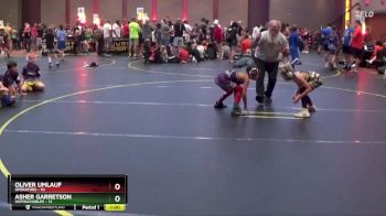 58 lbs Quarterfinals (8 Team) - Oliver Umlauf, Operators vs Asher Garretson, Untouchables