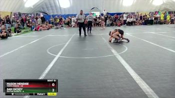 96 lbs Round 4 (8 Team) - Mason Mendise, Terps Xtreme vs Sam Dickey, Dayton Bandits