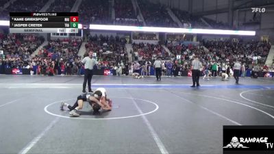 61 lbs Semifinal - Jasper Creten, Trailblazer vs Kane Griekspoor, Maize