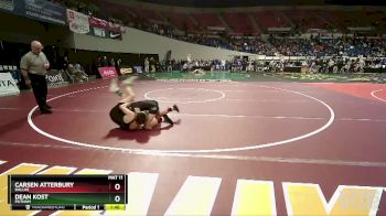 5A-113 lbs Champ. Round 1 - Dean Kost, Putnam vs Carsen Atterbury, Dallas