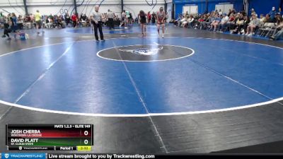 Elite 149 lbs Cons. Round 2 - Josh Cherba, Wisconsin-La Crosse vs David Platt, St. Cloud State