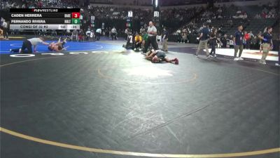 106 lbs Consi Of 32 #2 - Caden Herrera, Bakersfield (CS) vs Fernando Rivera, Holtville (SD)