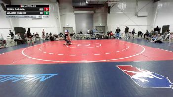 110 lbs Final - Elijah Saravia, Morris Fitness Black MS vs William Hughes, RWA Black MS