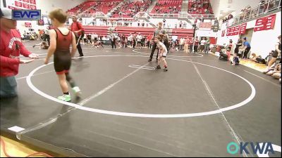 49 lbs Final - Jensen Oss, Saints Youth Wrestling Club vs Brylen Buckner, Weatherford Youth Wrestling