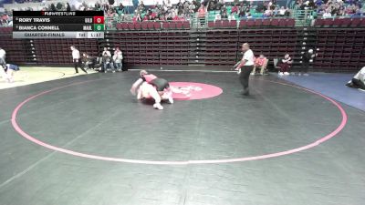 155 lbs Quarterfinal - Rory Travis, Gilbert vs Bianca Connell, Mauldin