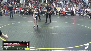 55 lbs Cons. Round 3 - Robert Miller, Dewitt WC vs Sir Michael Johnson, Michigan Center Young Cardinals