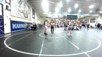157 lbs Cons. Round 2 - Luke Garner, Santa Margarita vs Michael Flanagan, Trabuco Hills