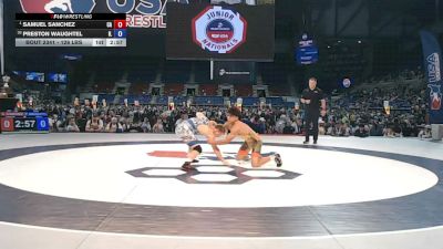 126 lbs Champ. Rd Of 32 - Samuel Sanchez, California vs Preston Waughtel, Illinois