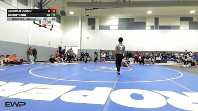 285 lbs Round Of 16 - Abraham Cossio, Southeast vs Garritt Hunt, Vian