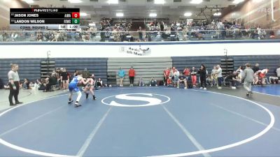 110 lbs Cons. Round 2 - Jason Jones, All In Wrestling Academy vs Landon Wilson, Fighting Squirrels Wrestling Club