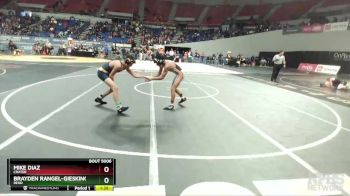 5A-106 lbs Champ. Round 1 - Mike Diaz, Crater vs Brayden Rangel-Giesking, Bend