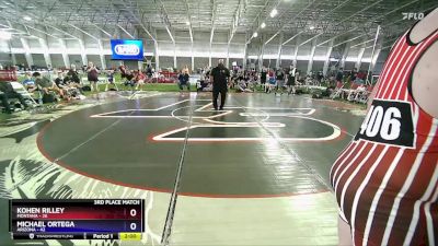 285 lbs Placement Matches (8 Team) - Taw Thomas, Montana vs Eric Butierez, Arizona